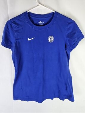 Nike Chelsea FC Pulisic T-Shirt Top Womens XS Sporty Casual Soccer Football